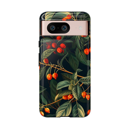 Tough Cases, Floral Phone Case, Nature-Inspired Tech, Unique Gift, Phone Accessory, Botanical Design, Fall Vibes