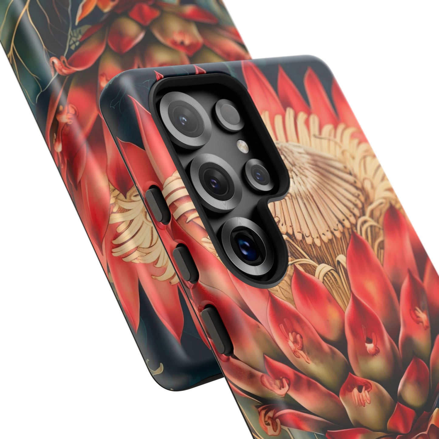 Tough Cases: Vibrant Floral Phone Case, Tough Phone Covers, Floral Art Cases, Nature Design Accessories, Gift for Nature Lovers