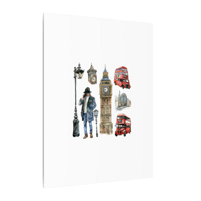 Canvas Art Print, London Skyline, Home Decor, Wall Art, Gift Idea, Travel Memories, Modern Wall Art