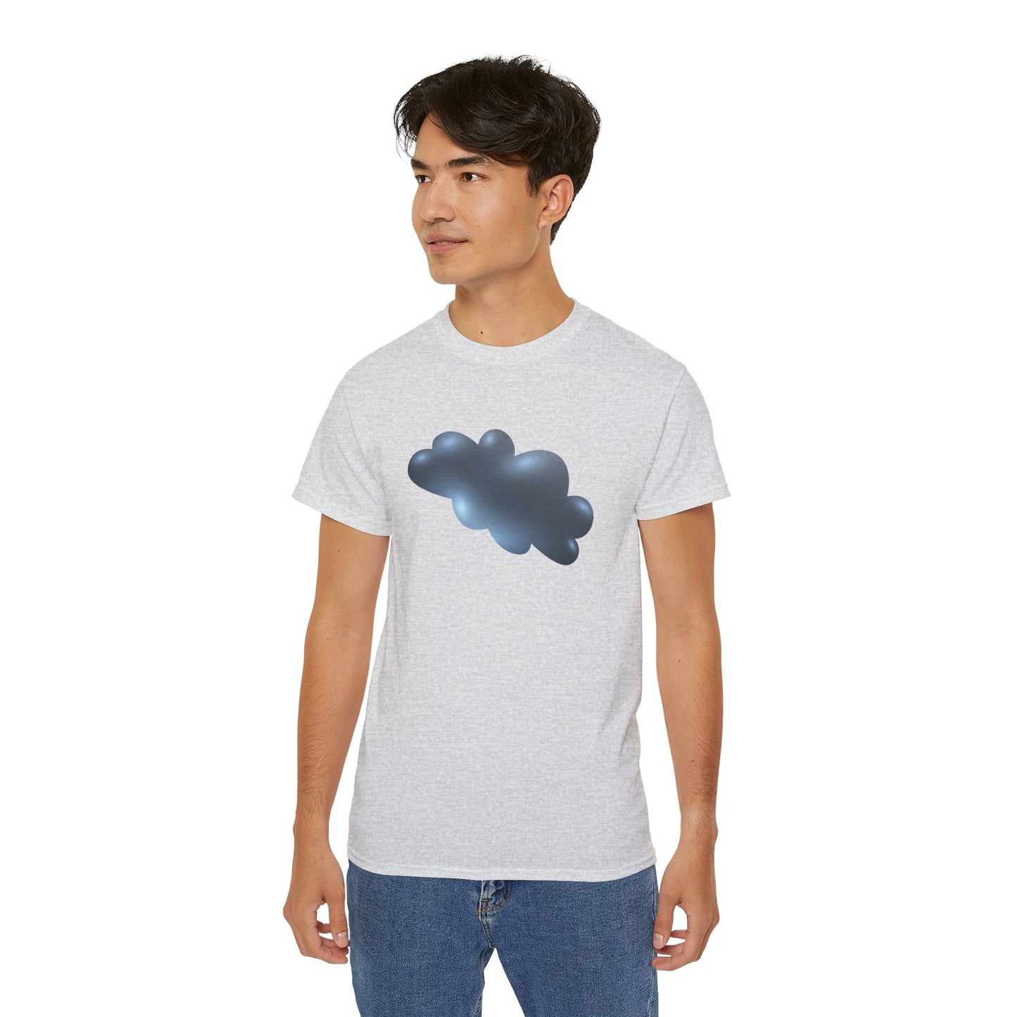 Unisex Ultra Cotton Tee - Relaxing Serene Cloudscape - Dreamy Cloud