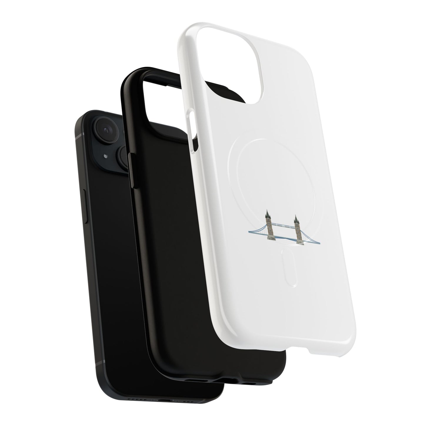 London Bridge Magnetic Phone Case, Tough Mobile Cover, Unique Gifts for Travelers, Personalized Accessories, Stylish Phone Protection