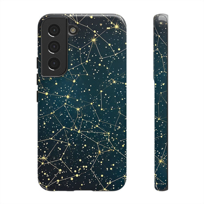 Celestial Phone Case - Starry Night Galaxy Design, Tough Case for Astrology Lovers, Cosmic Gift for Birthdays, Space Themed Accessory