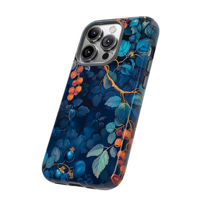 Artistic Phone Case with Floral Design, Tough Cases for iPhone, Nature-Inspired Accessory, Unique Gift for Her, Protective Cover