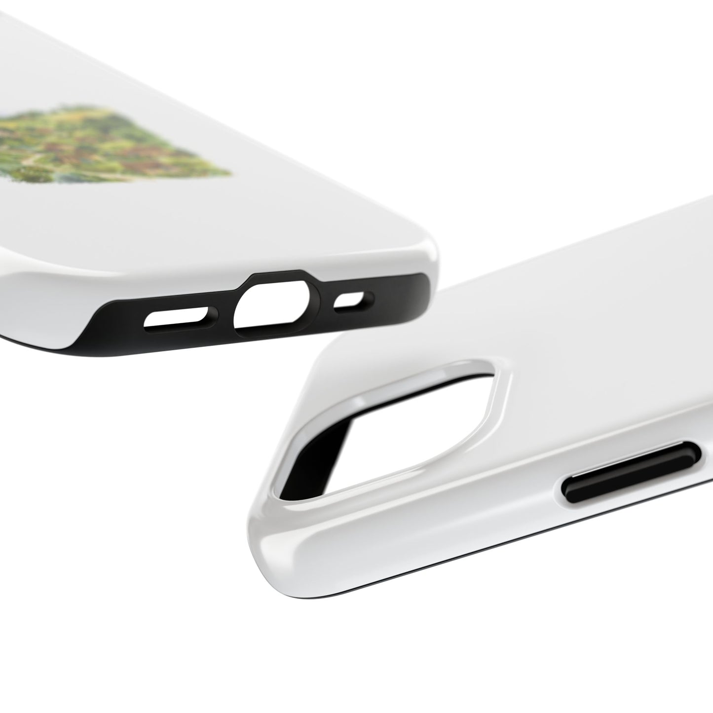 Charming Village Art Phone Cases, Durable Tough Cases for Nature Lovers, Eco-Friendly Gift, Phone Accessories for Holidays