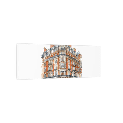 Artistic Matte Canvas Print of Historic Building, Wall Art Decor, Home Interior, Unique Gift, Fine Art, Architecture Lover, Urban Design