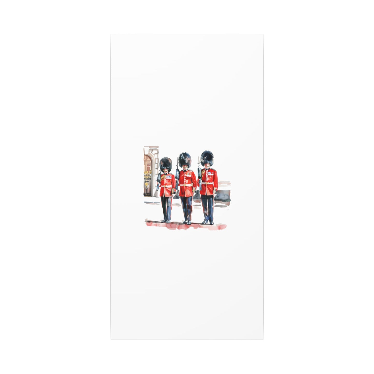 Royal Guards Canvas Print, British Wall Art, Home Decor, Unique Gift, London Culture