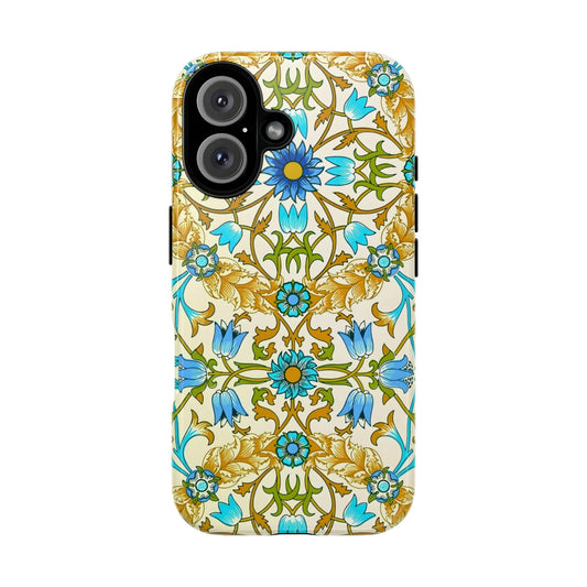 Colorful Floral Phone Case - Tough Cases, Stylish Protection for Your Phone, Unique Gift Idea, Trendy Accessories, Floral Patterns