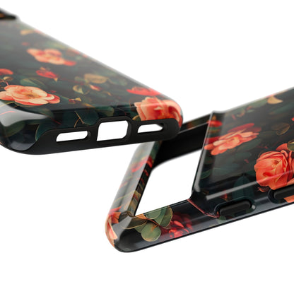 Floral Phone Case - Elegant Floral Design, Tough Protective Case, Perfect Gift for Her, Trendy Phone Accessories, Mother’s Day, Birthday