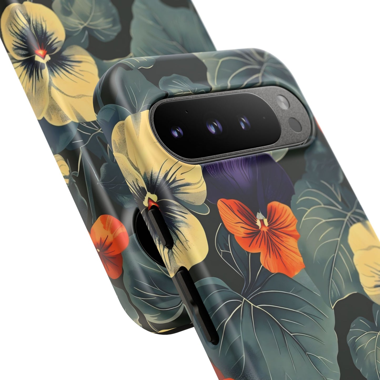 Tough Cases Floral iPhone Case, Tough Phone Cover, Stylish Floral Design, Gift for Her, Summer Vibe, Durable Protective Case