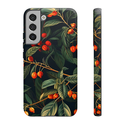 Tough Cases, Floral Phone Case, Nature-Inspired Tech, Unique Gift, Phone Accessory, Botanical Design, Fall Vibes