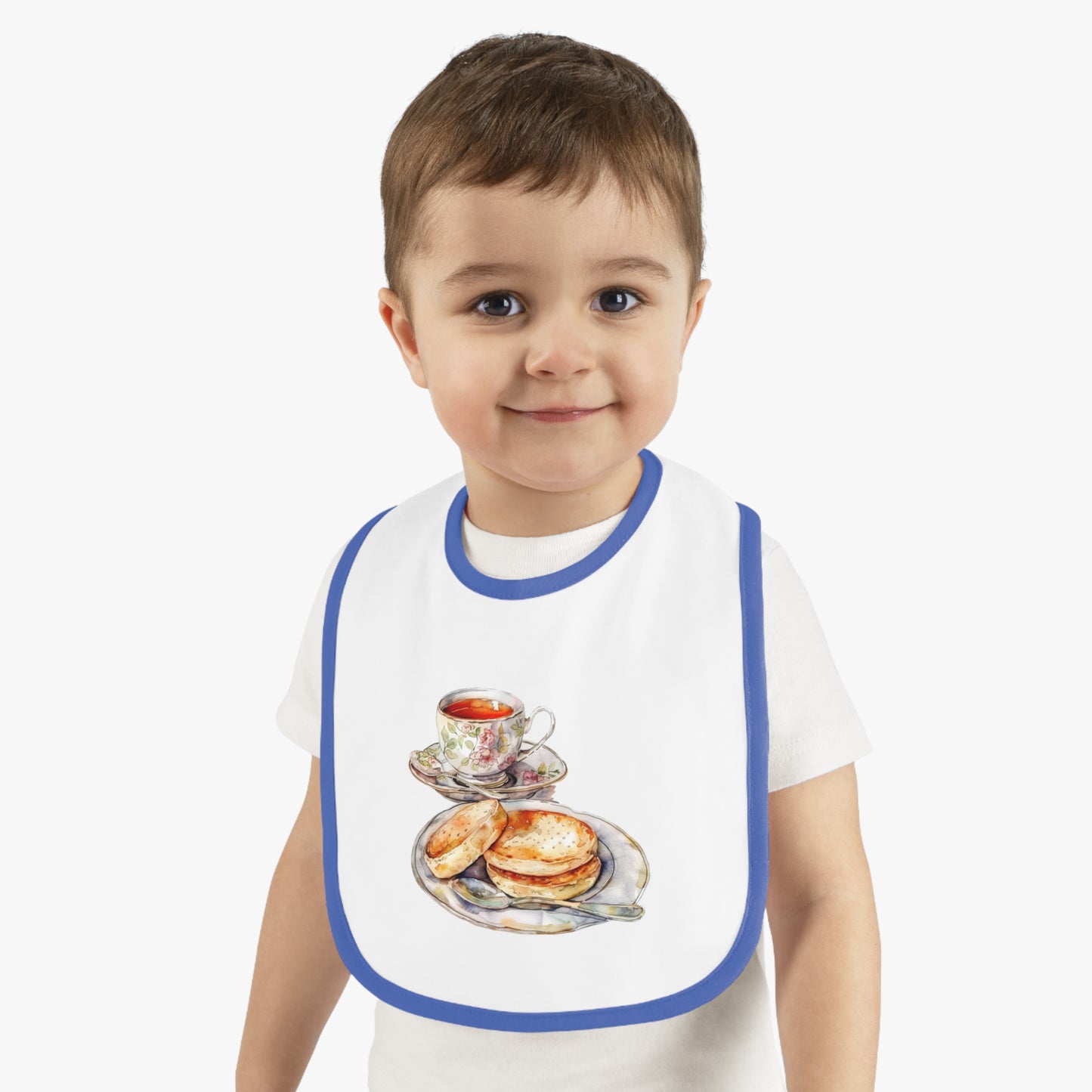 Cute Tea Time Baby Bib, Adorable Jersey Bib for Toddlers, Ideal Baby Shower Gift, Baby Feeding Accessories, Kid's Mealtime Must-Have, [...]