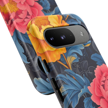 Floral Phone Case, Tough Cases, Stylish Mobile Cover, Gifts for Her, Phone Accessories, Unique Flower Design