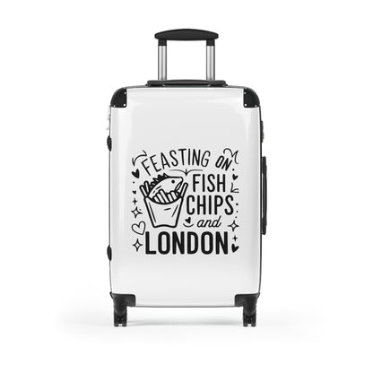 Fish Chips and London - Suitcase