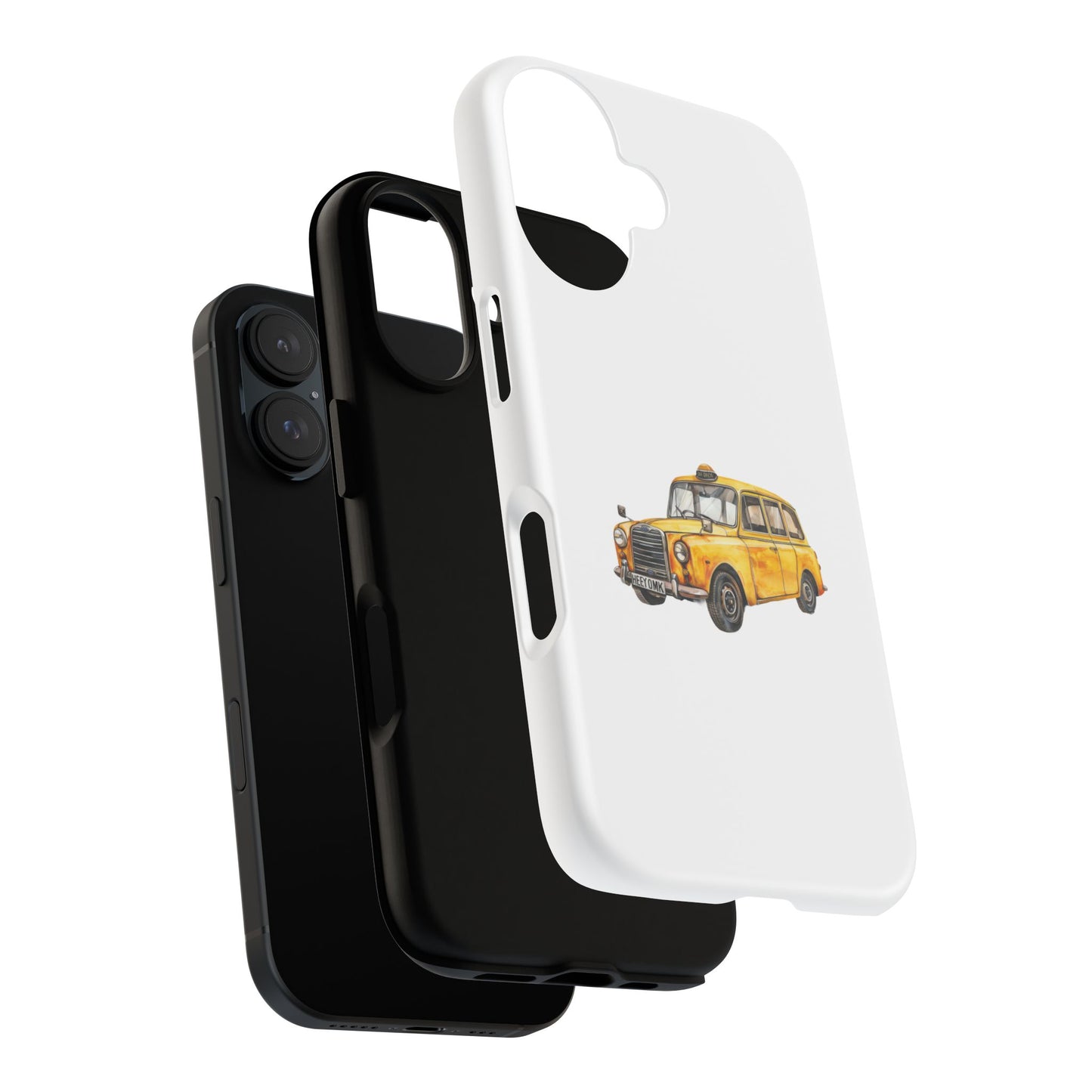 Taxi Cab Phone Case - Stylish Tough Protection for Urban Adventure