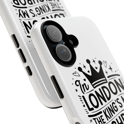 London's Neighbour Phone Case | Royalty Design for Travelers, Gifts for Friends, British Souvenir, Phone Accessory, Stylish Protection