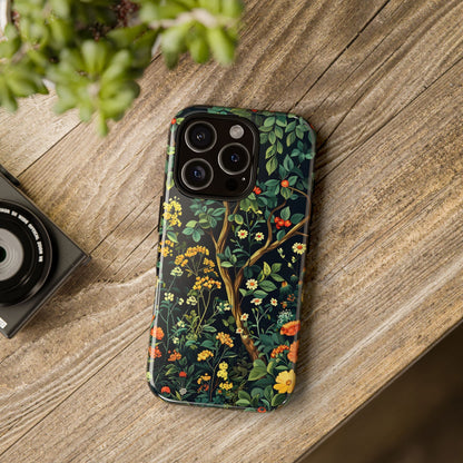 Floral Phone Case - Tough Cases, Colorful Nature Design, Gift for Flower Lovers, Phone Accessory, Unique Cell Phone Cover