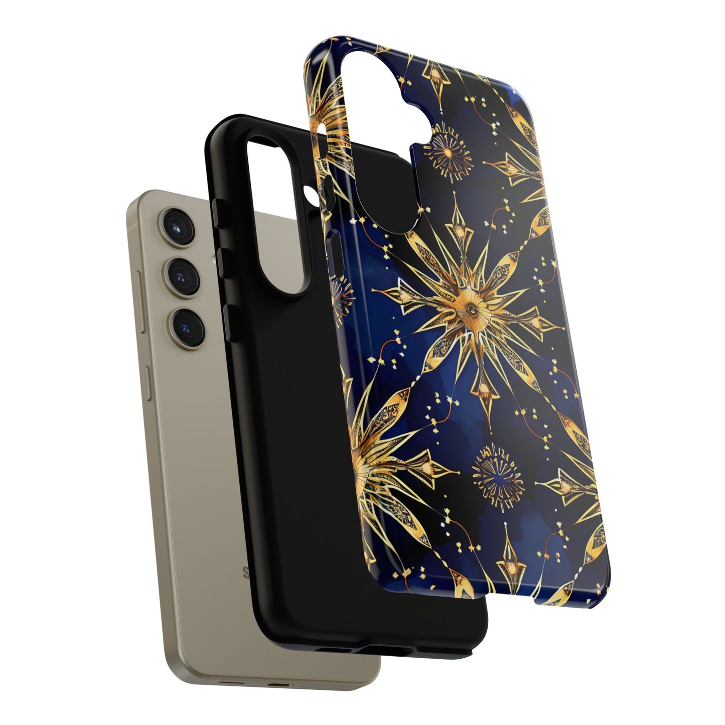 Tough Cases Phone Case with Celestial Design, Stylish Phone Cover, Unique Gift for Space Lovers, Durable Protection, Cosmic Art