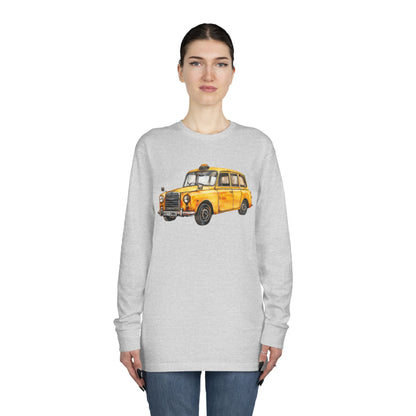 Long Sleeve Crewneck Tee - British Vintage Car