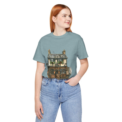Unisex Jersey Short Sleeve Tee - Charming & Cozy - Life in a British Village House