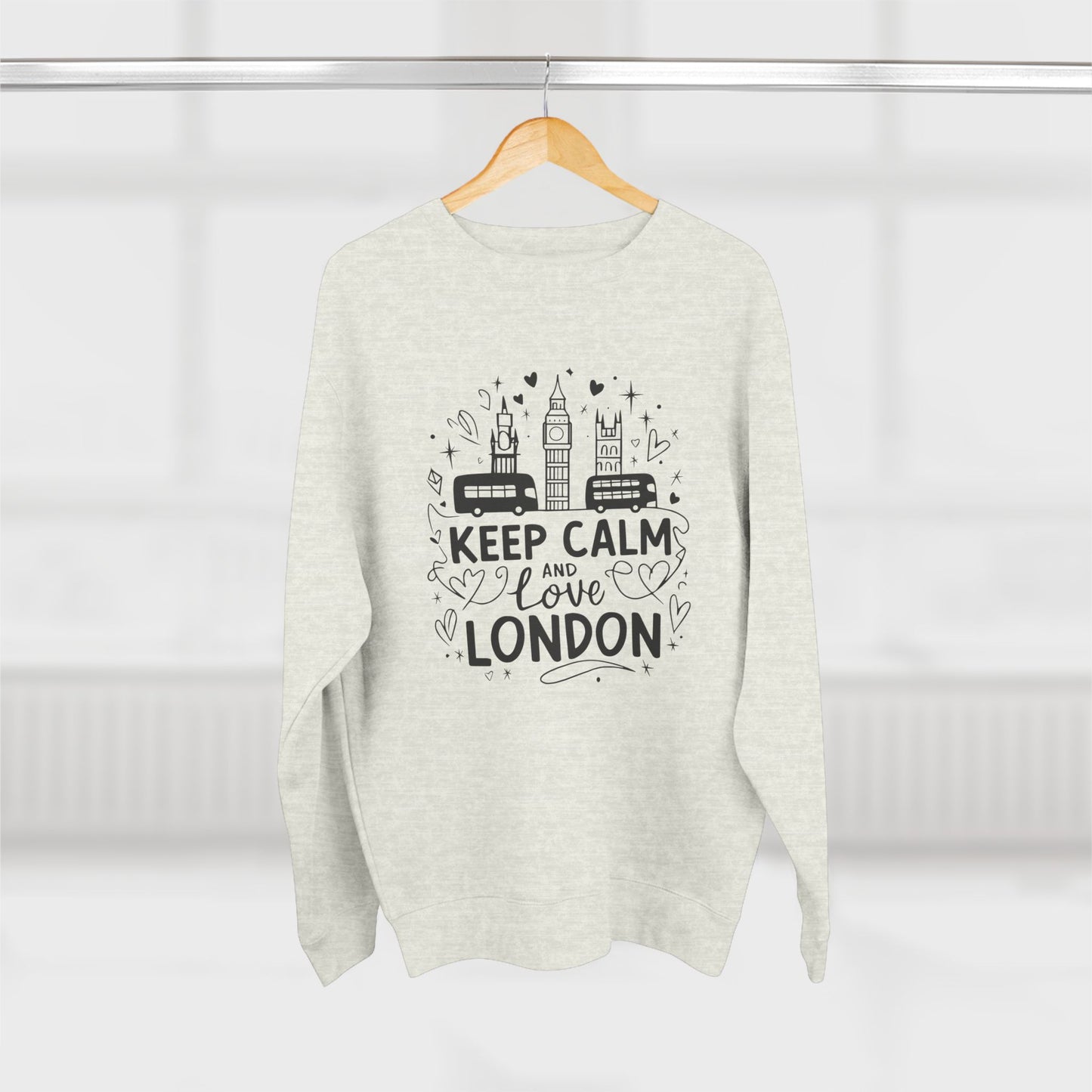 Unisex Crewneck Sweatshirt -  Keep calm and love London