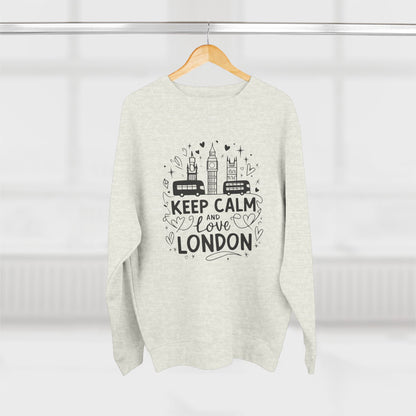 Unisex Crewneck Sweatshirt -  Keep calm and love London