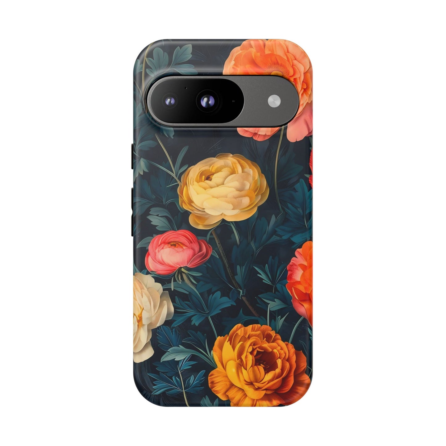 Floral Phone Case - Tough Cases, Stylish Protection, Gift for Flower Lovers, Customizable Cover, Floral Design Mobile Accessory