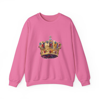 Unisex Heavy Blend™ Crewneck Sweatshirt High Grade - British Royal Crown