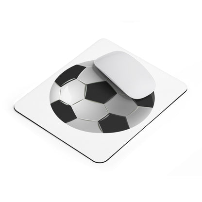 Soccer Ball Mouse Pad for Sports Lovers | Gaming Accessory, Office Decor, Gift for Soccer Fans, Unique Desk Gift, Fun Work Station