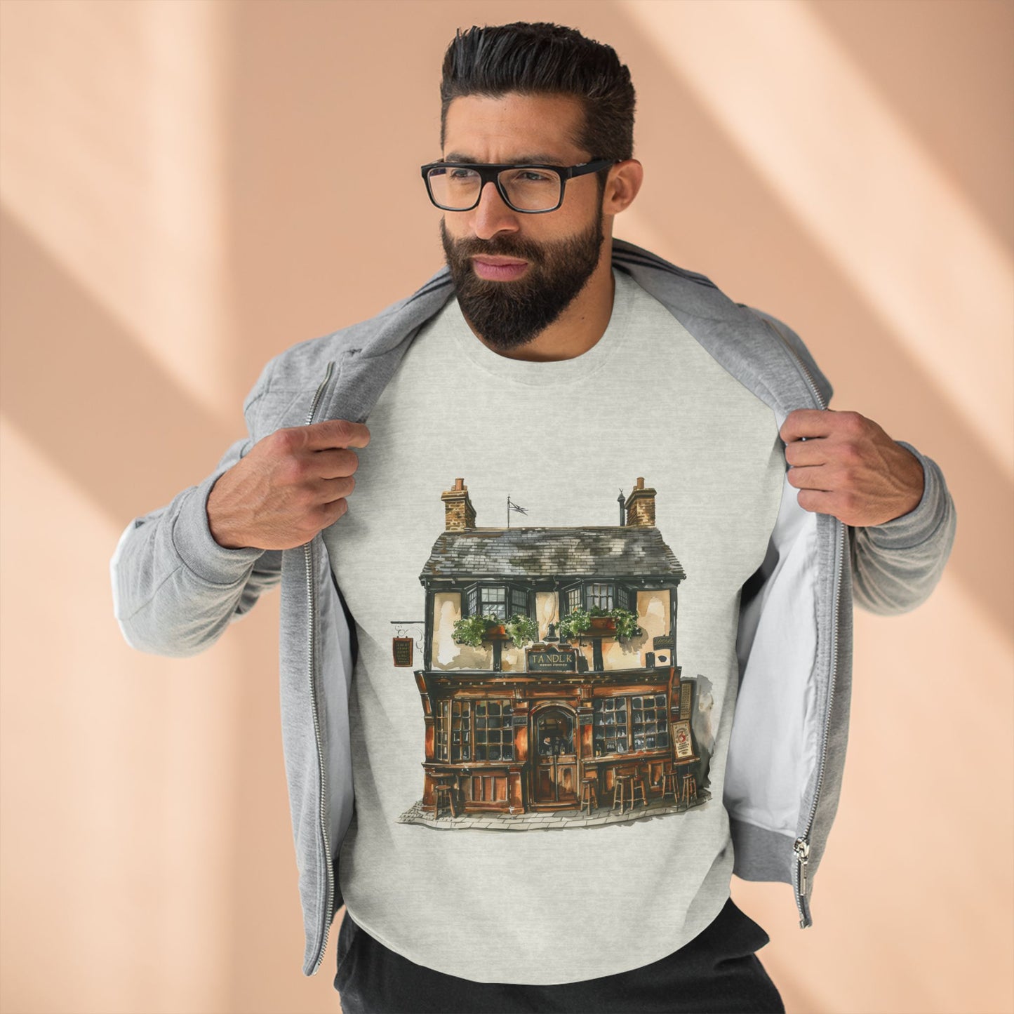 Unisex Crewneck Sweatshirt - British Traditional House