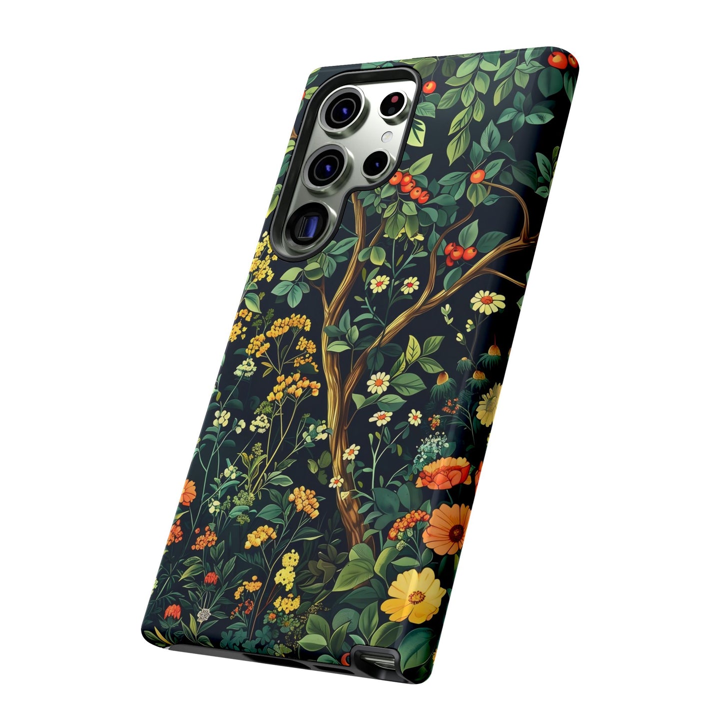 Floral Phone Case - Tough Cases, Colorful Nature Design, Gift for Flower Lovers, Phone Accessory, Unique Cell Phone Cover