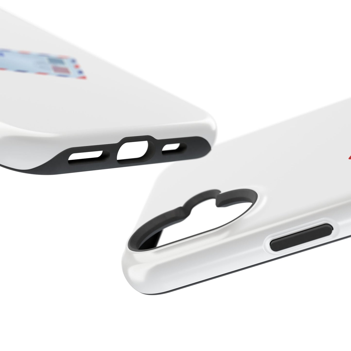 Air Mail Design Magnetic Phone Cases, Custom Phone Cover, Unique Gift for Travelers, Stylish Accessories for Holidays, Fun Phone Cases