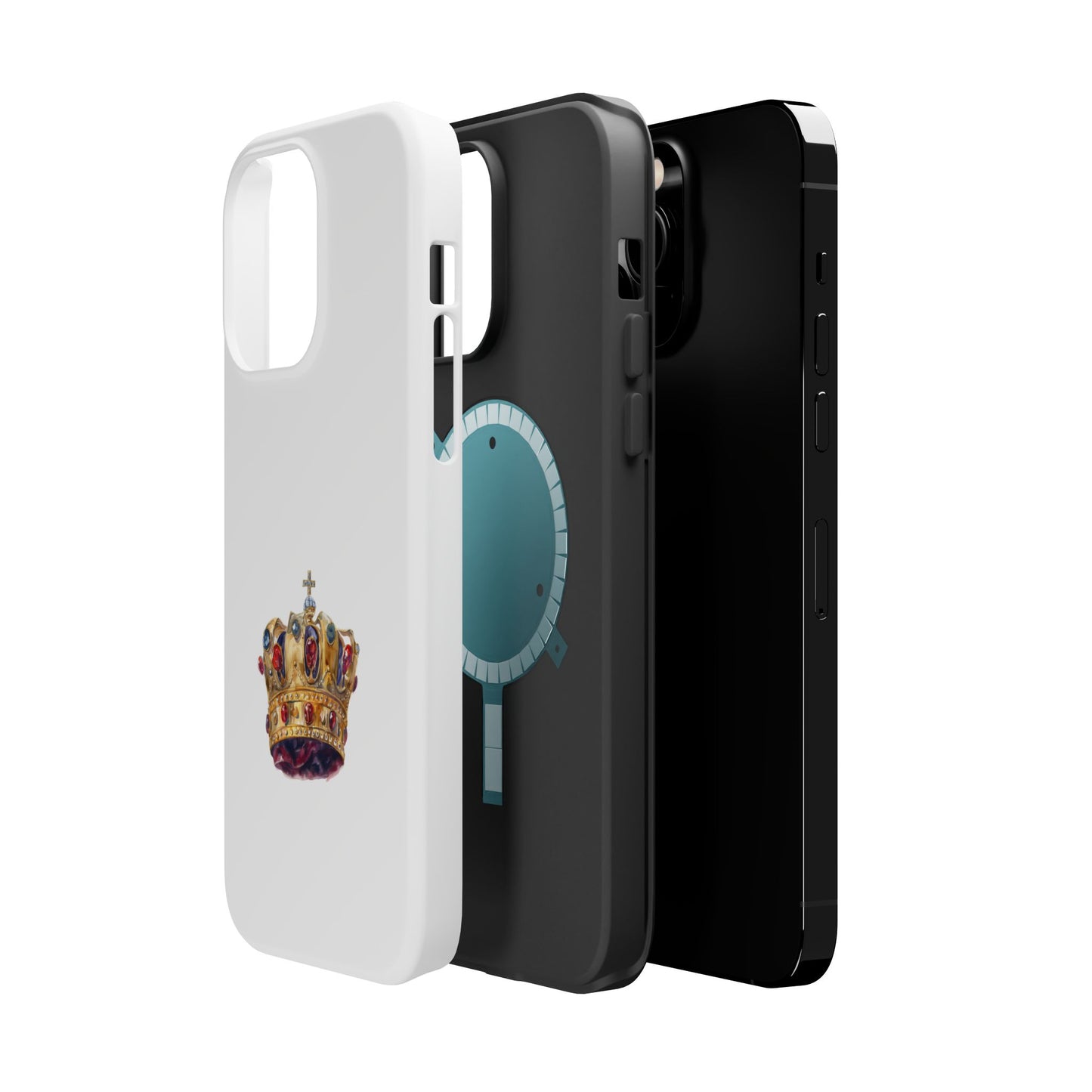 Crown Magnetic iPhone Cases - Stylish Phone Protectors, Custom Designs, Perfect Gift for Crown Lovers, Trendy Tech Accessories, Unique [...]