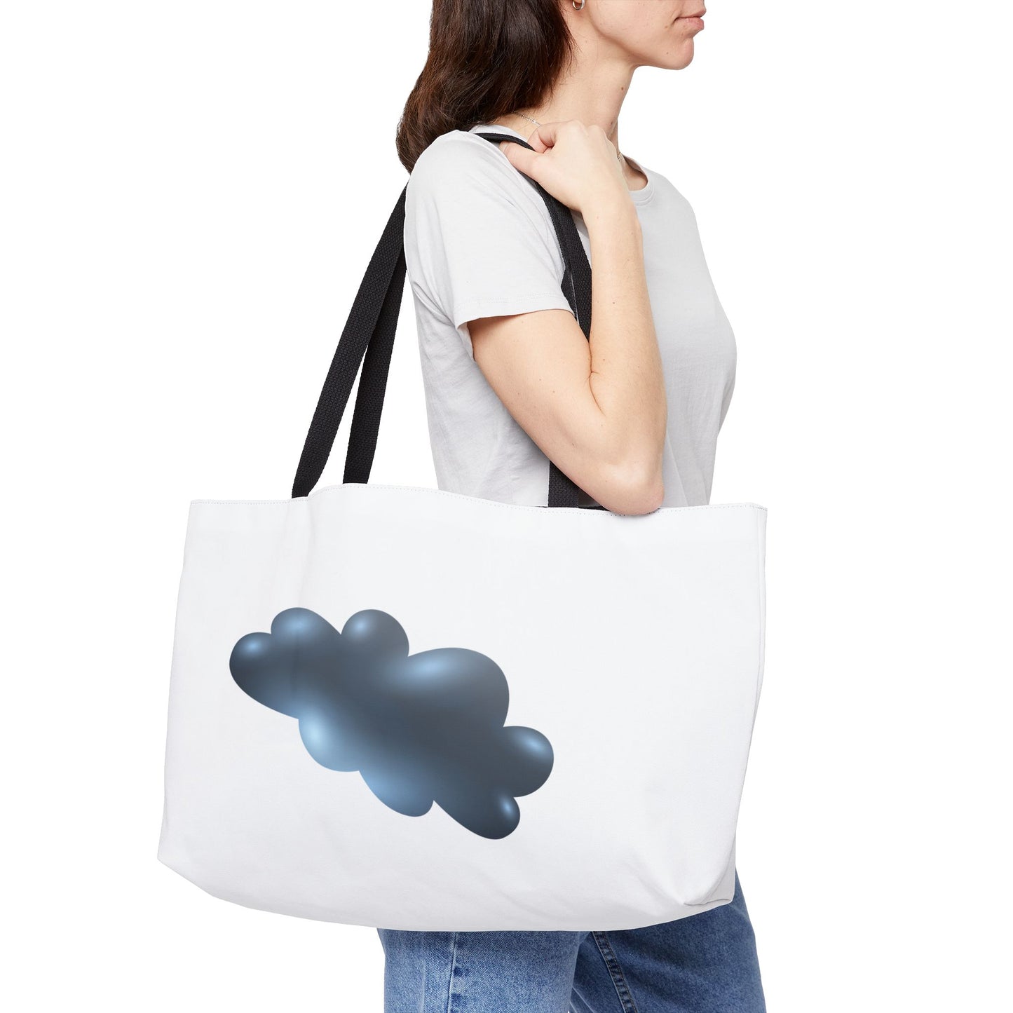 Stylish Weekender Tote Bag, Cloud Art Carryall, Beach Bag, Travel Bag for Weekend Getaways, Gift for Travelers