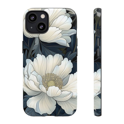 Elegant Floral Phone Case, Floral iPhone Cover, Flower Art Phone Case, Eco-Friendly Mobile Protection, Tough & Stylish Phone Case