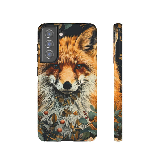 Fox Design Tough Phone Case - Nature Lover's Gift, Wildlife Accessory, Stylish Protection, Eco-Friendly Mobile Cover