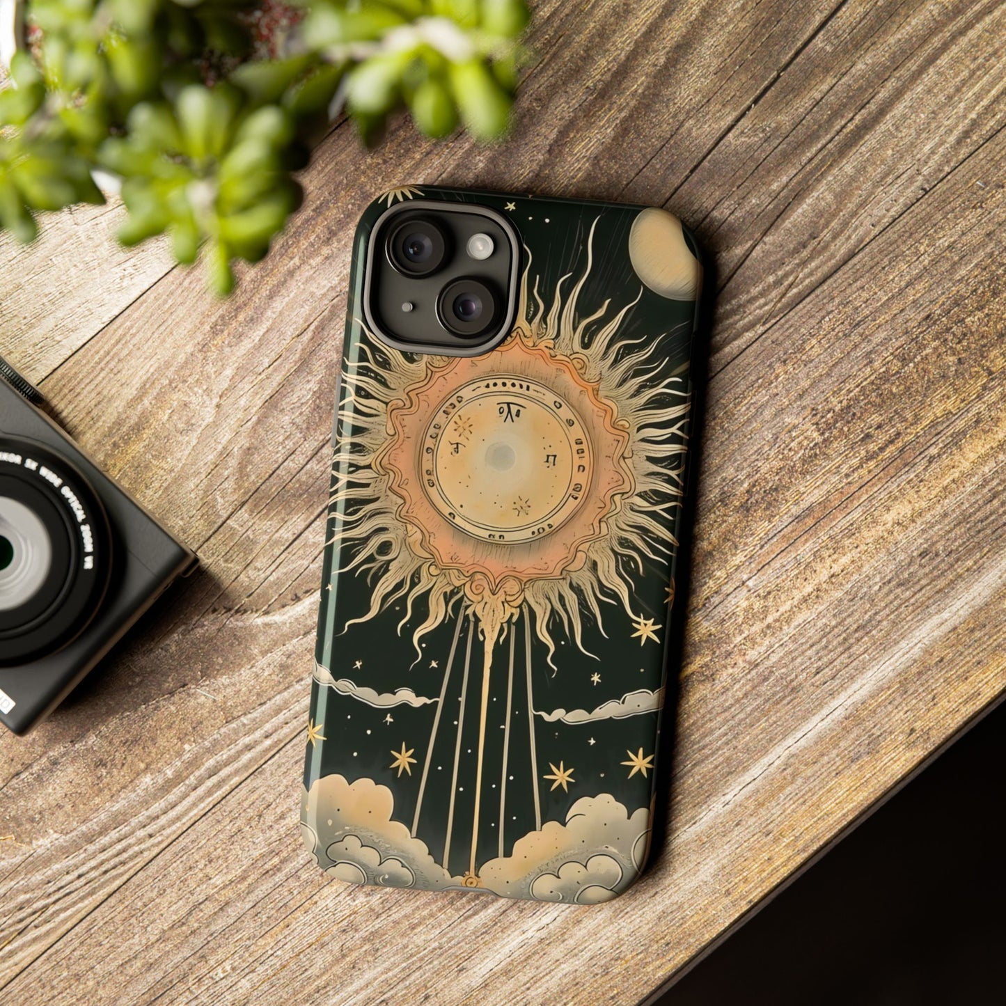 Celestial Phone Case, Tough Cases for Astrology Lovers, Cosmic Design, Gift for Astronomers, Unique Phone Accessories