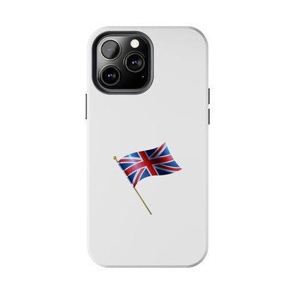 Union Jack Tough Phone Cases, Durable Phone Covers, British Flag Cases, UK Pride Accessories, Gift for Travelers