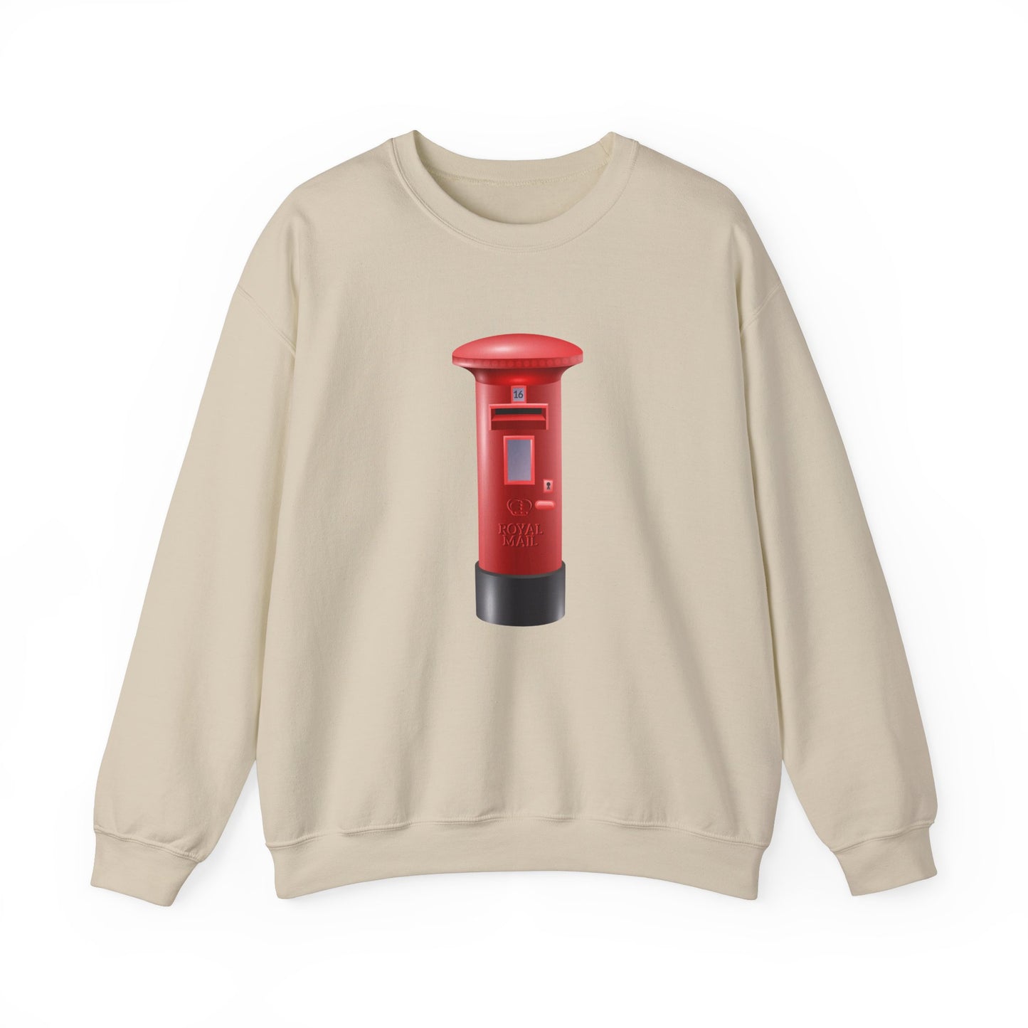 Unisex Heavy Blend™ Crewneck Sweatshirt Classy - Classic UK Royal Mailbox