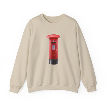 Unisex Heavy Blend™ Crewneck Sweatshirt Classy - Classic UK Royal Mailbox