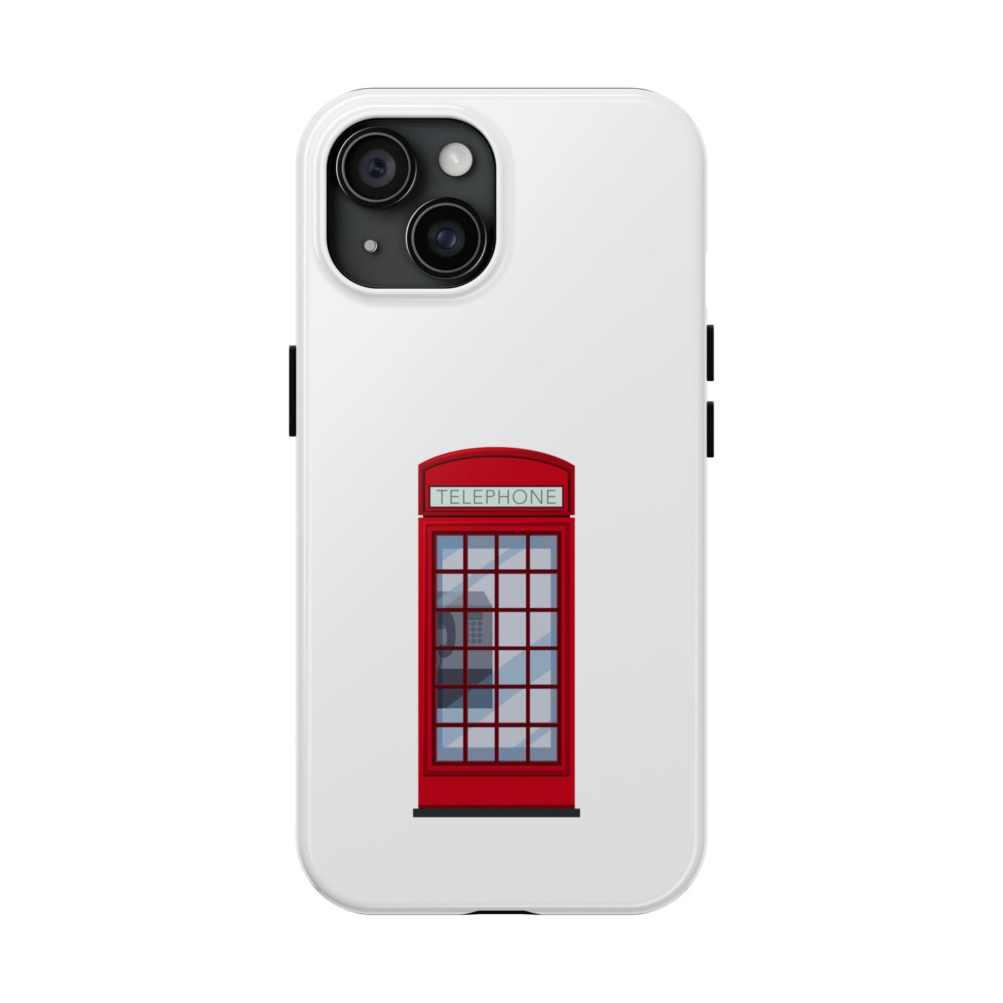 Stylish Phone Case with Vintage Telephone Design