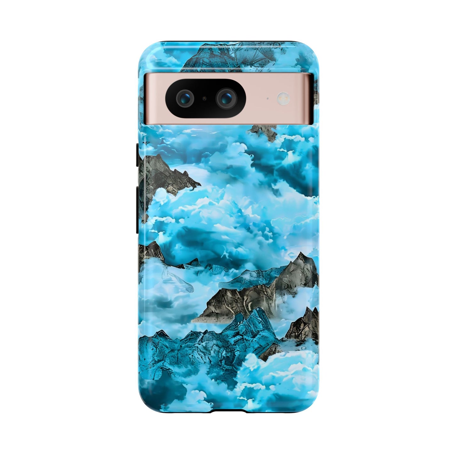 Mountain Wave Phone Case - Adventure Gear, Outdoor Gifts, Stylish Cases, Trendy Accessories, Nature Lovers