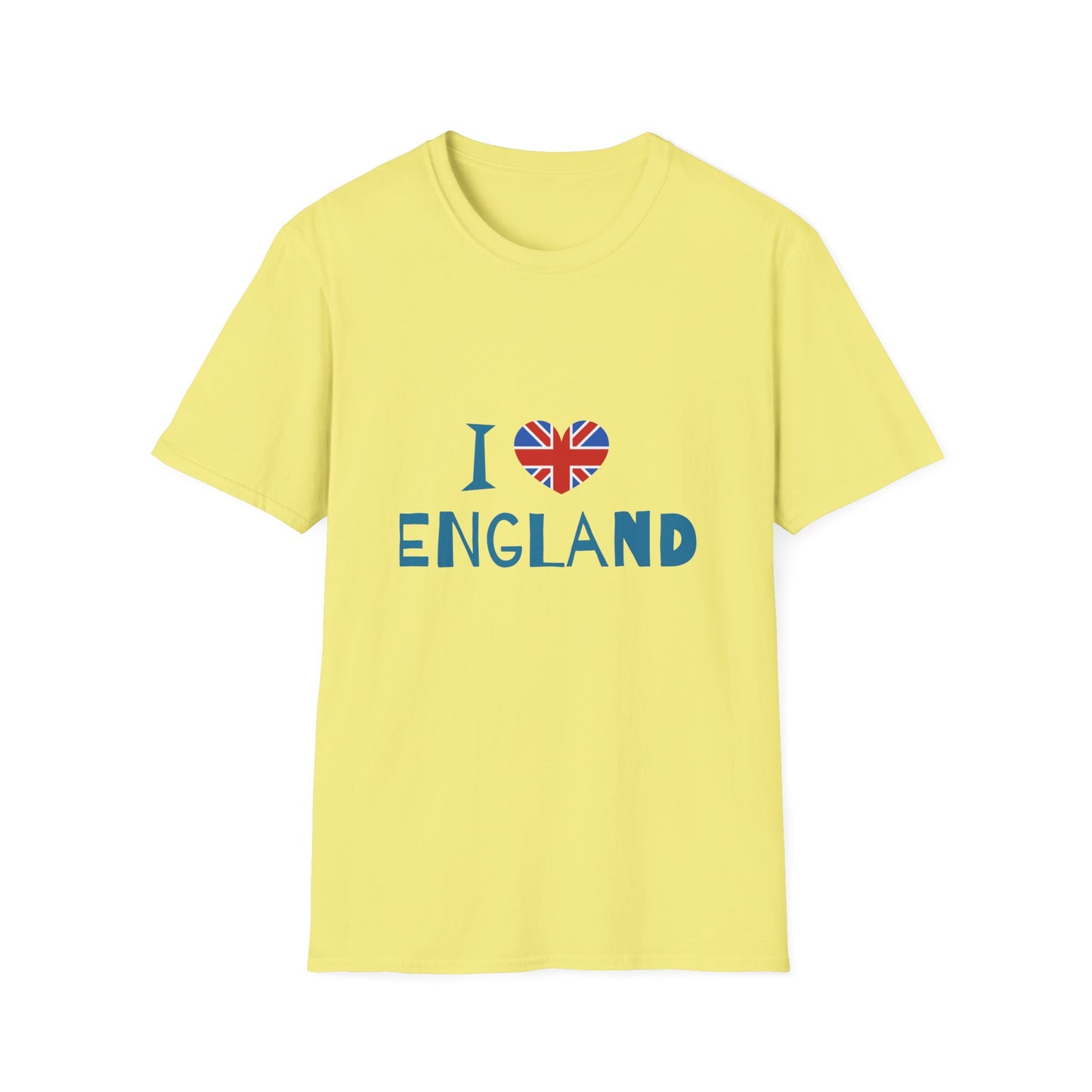 I love England Durable Unisex Softstyle T-Shirt