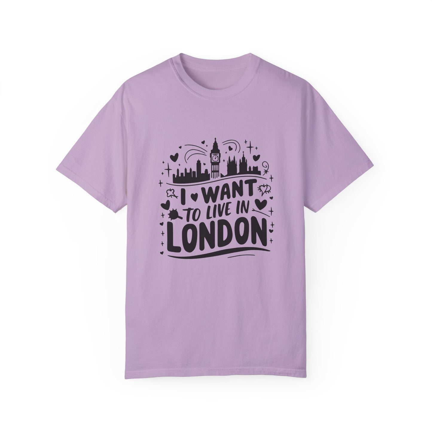 London Vibes Unisex Garment-Dyed T-shirt