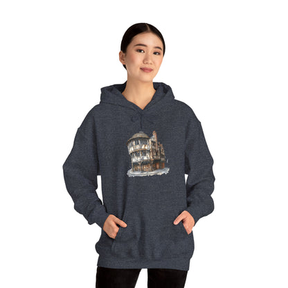 Unisex Heavy Blend™ Hooded Sweatshirt - Where Friends Gather - The Cozy British Pub