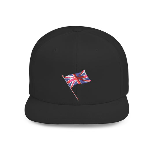 British Flag - Flat Bill Snapback