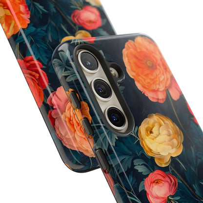 Floral Phone Case, Tough Cases for Phone Protection, Gift for Flower Lovers, Floral Designs, Spring Decor