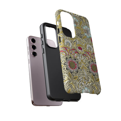 Floral Phone Case - Tough Cases, Floral Design, Stylish, Protective, Unique Gift for Her, Phone Accessories