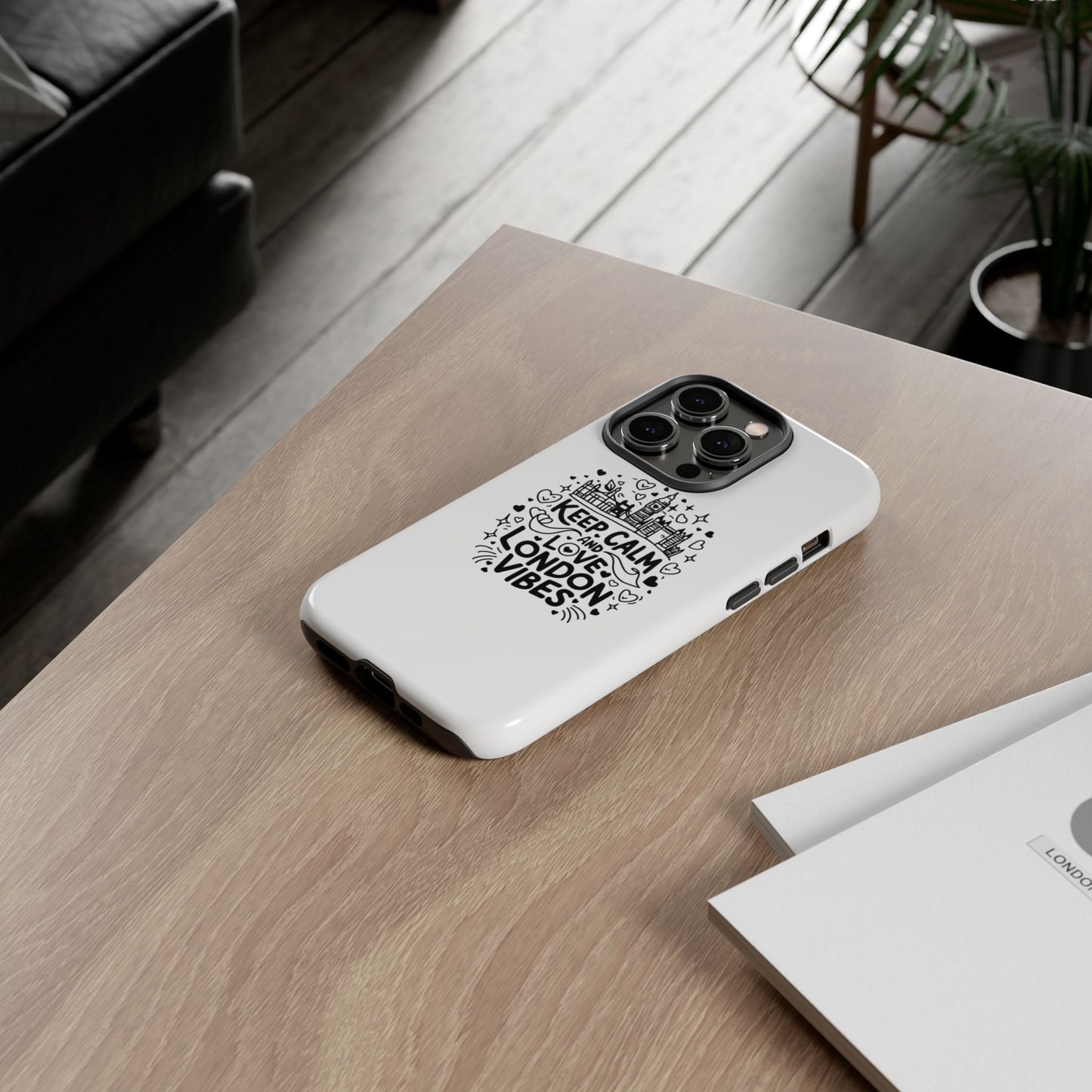 Keep Calm London Vibes Phone Case - Tough, Stylish Protection
