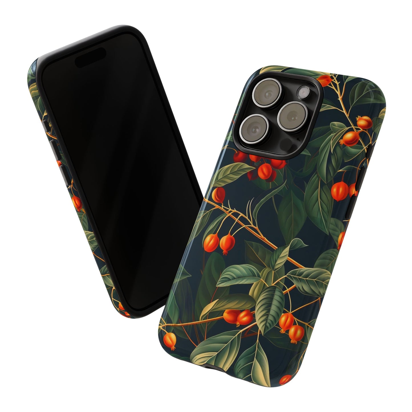 Tough Cases, Floral Phone Case, Nature-Inspired Tech, Unique Gift, Phone Accessory, Botanical Design, Fall Vibes