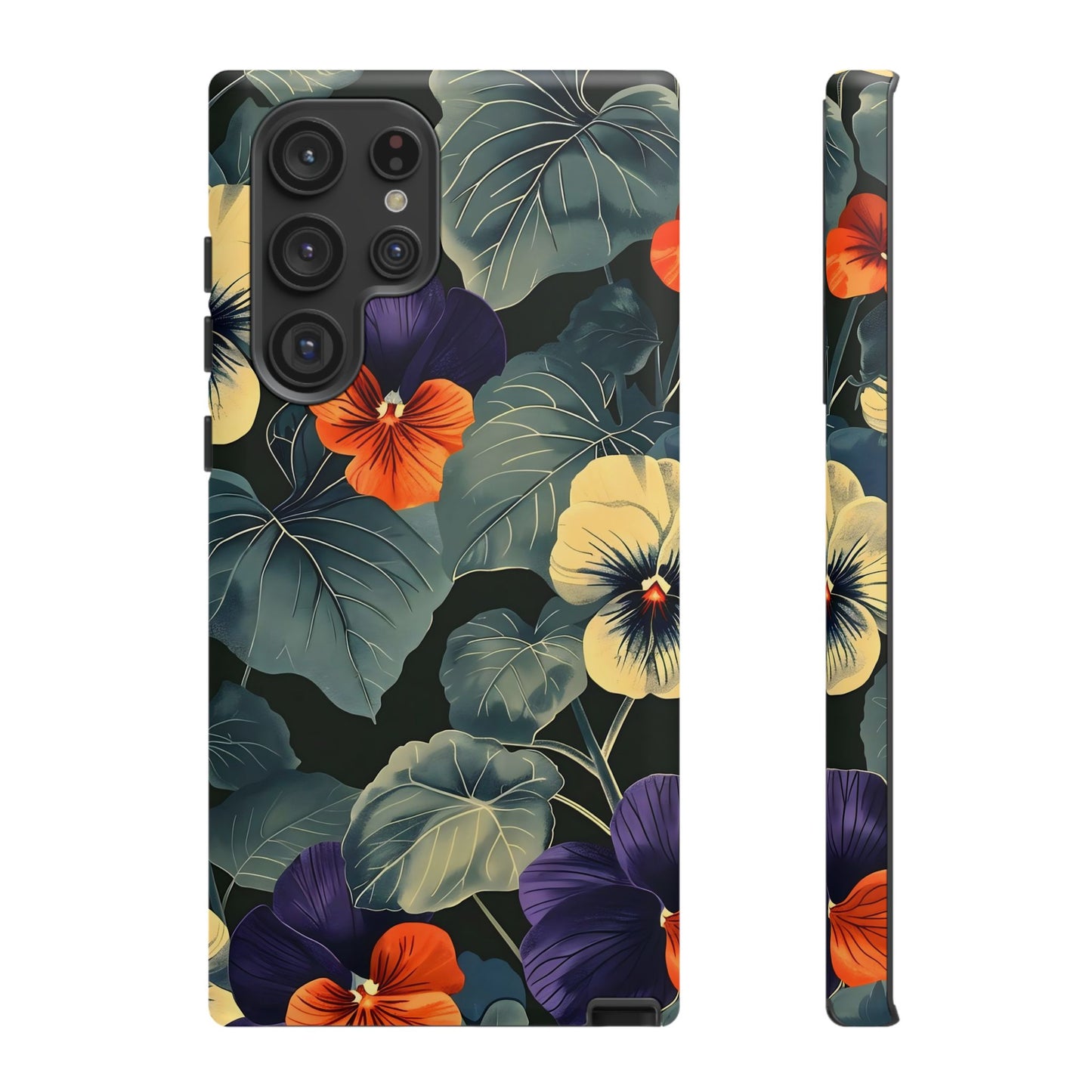 Tough Cases Floral iPhone Case, Tough Phone Cover, Stylish Floral Design, Gift for Her, Summer Vibe, Durable Protective Case